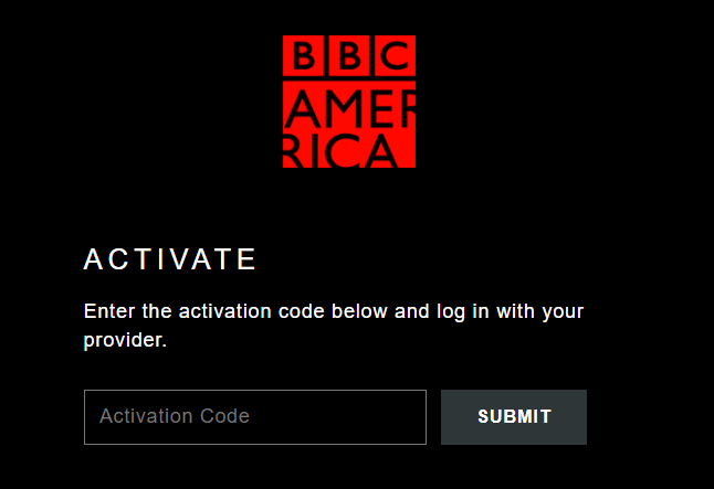 Activate BBC America on Roku