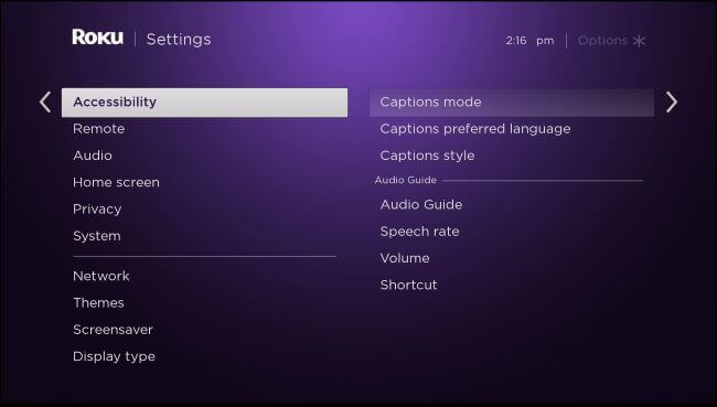 How to Turn Off Closed Caption on Roku
