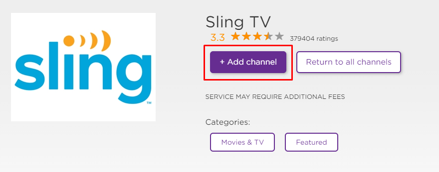 Get Sling TV on Roku