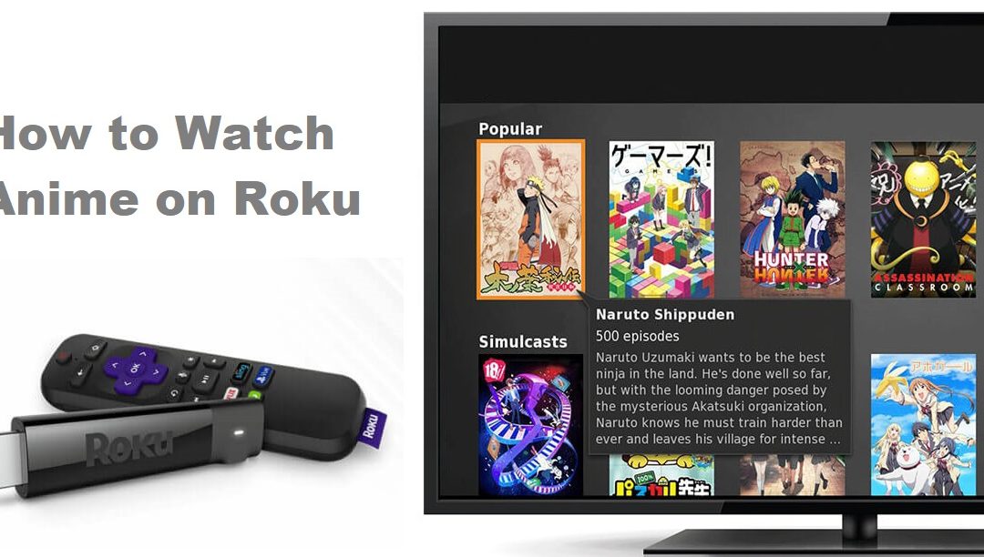 How to Watch Anime on Roku | Best Anime Channel - Roku TV Stick