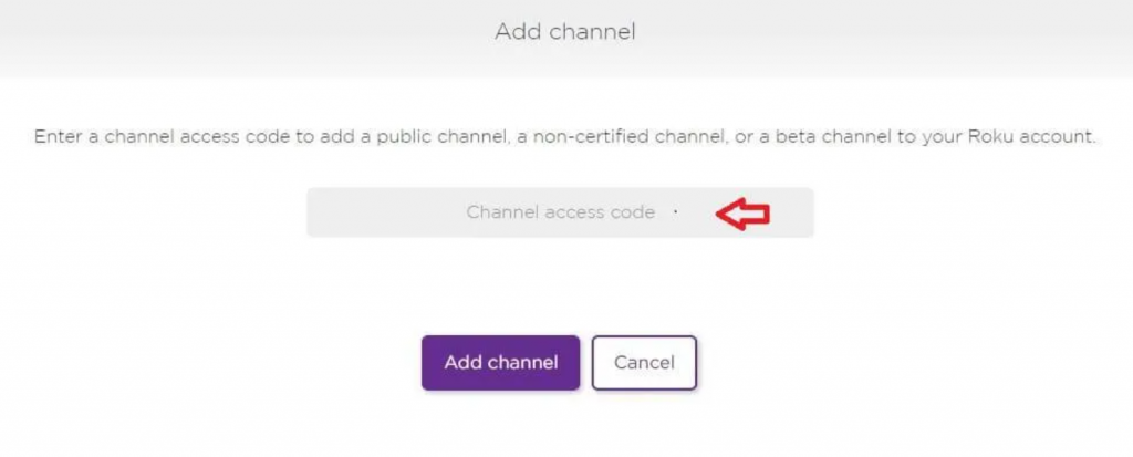 Click Add Channel to install FilmOn on Roku 
