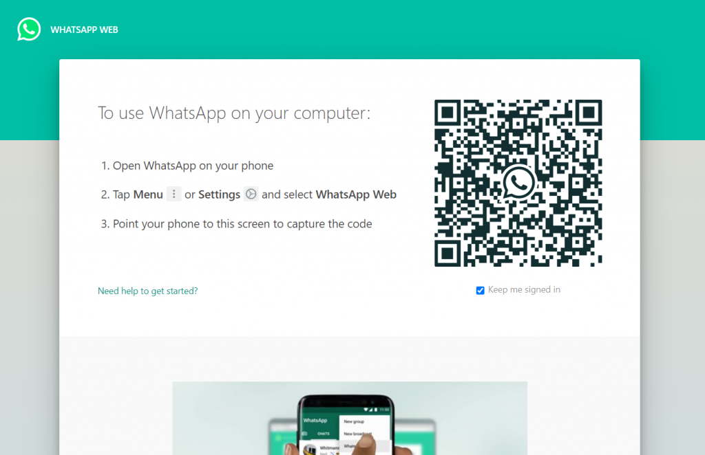 Screen Mirror Computer to cast WhatsApp on Roku