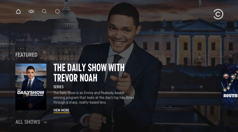 Watch Comedy Central shows on Roku