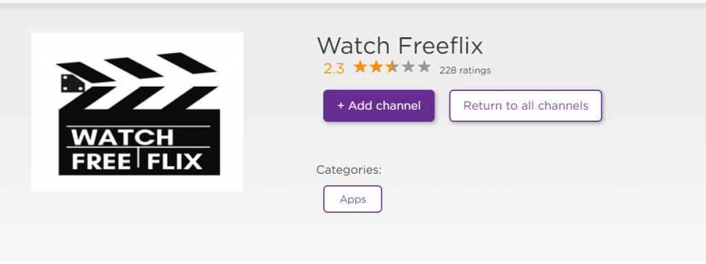 Watch FreeFlix on Roku