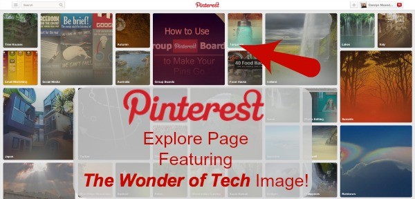 features of Pinterest on Roku 