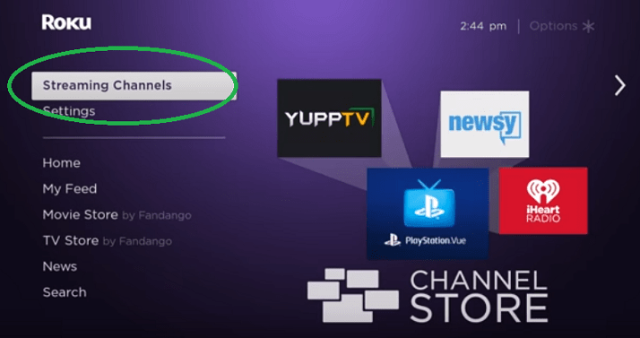 streaming channels Urban Movie channel on Roku