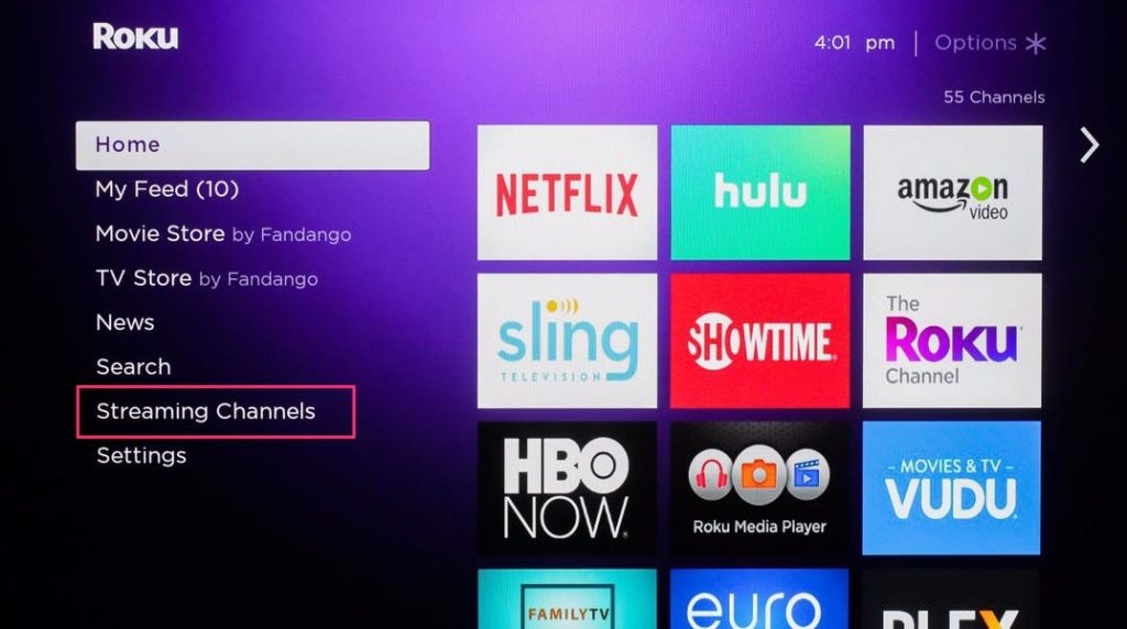 streaming channels WCSH on Roku