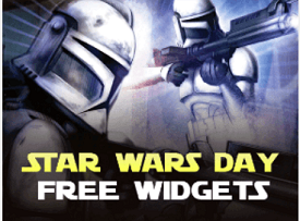 Star Wars Day: Free Widgets
