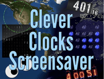Clever Clocks Screensaver