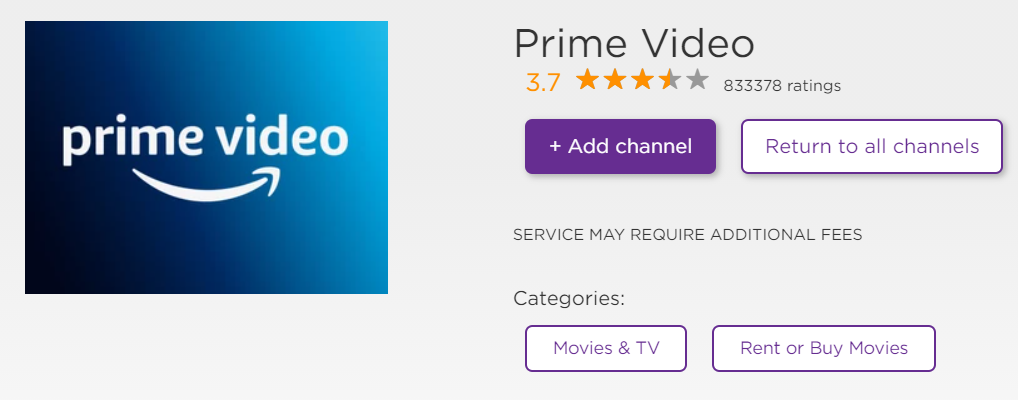 Prime Video on Roku to watch Breakthrough