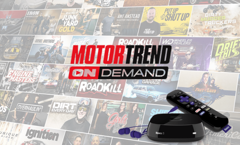 How to Watch MotorTrend On-Demand on Roku