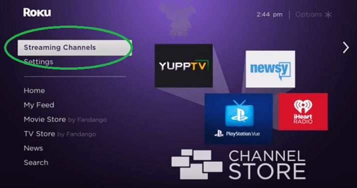 Streaming Channels 