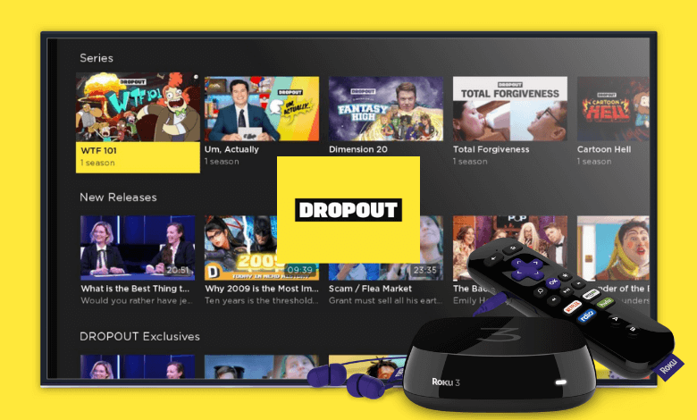 How to Add and Watch Dropout on Roku