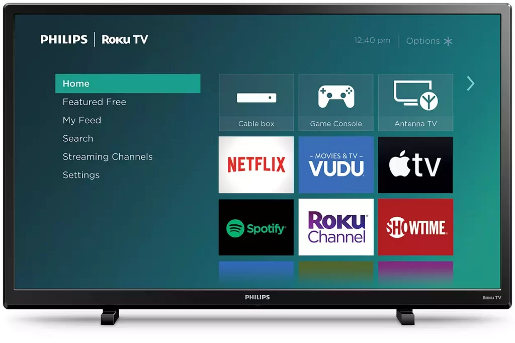 Philips Roku TV is one of the best.