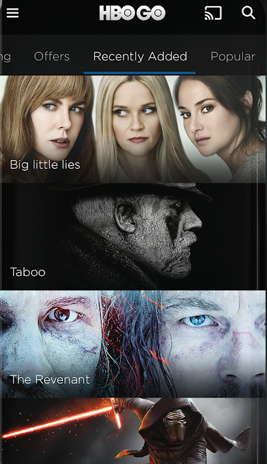 Select any movie to watch HBO Max on Roku.