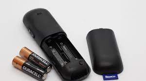 Check the batteries to fix the blinking light issue on Roku remote.