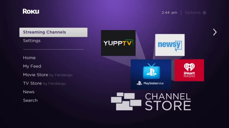 Streaming Channels.