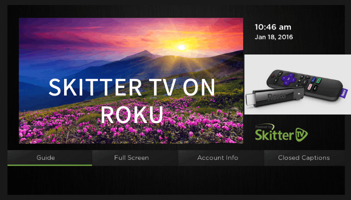 How to Install Skitter TV on Roku