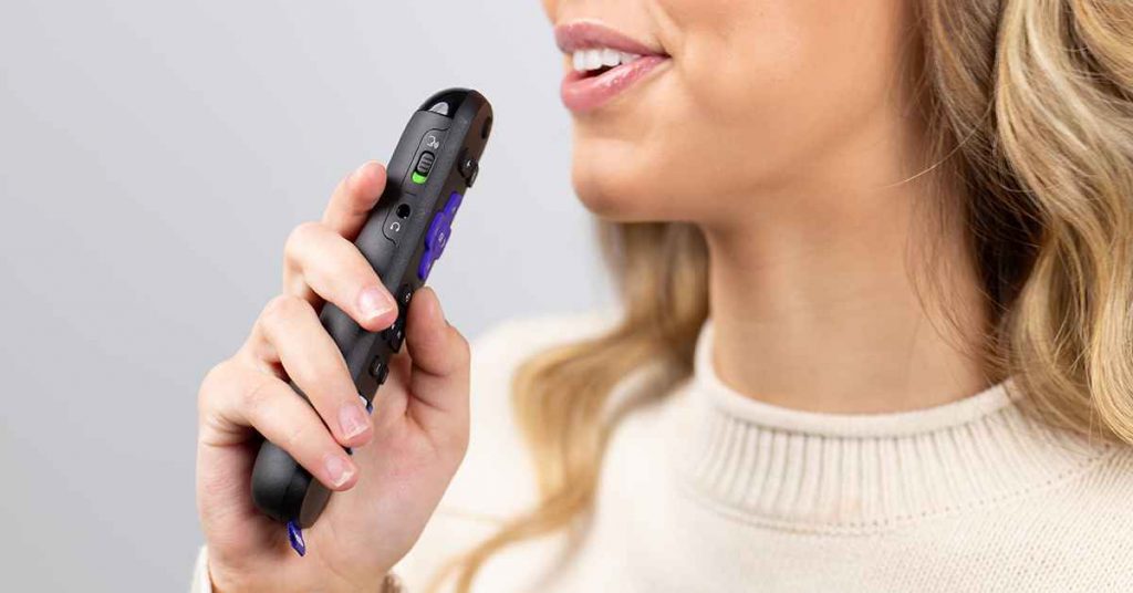 Using Roku Voice control will drain  Drain batteries on Roku remote