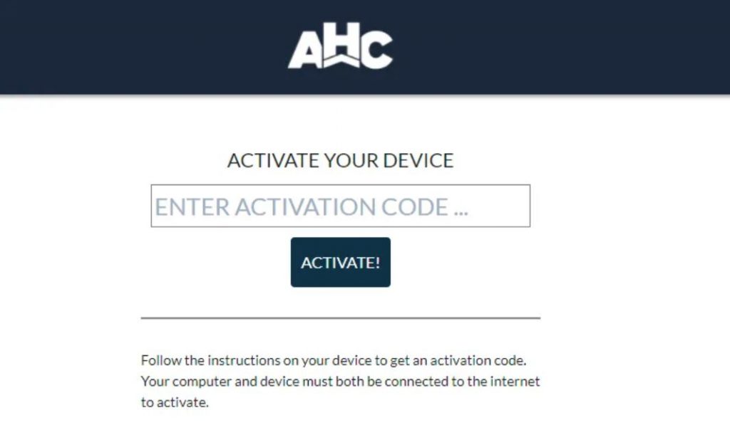 AHC Activation