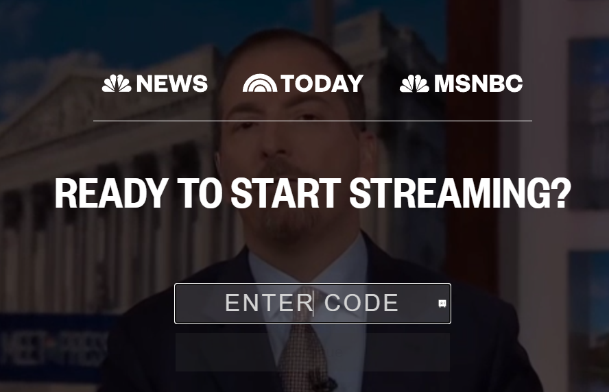 Activate MSNBC on Roku