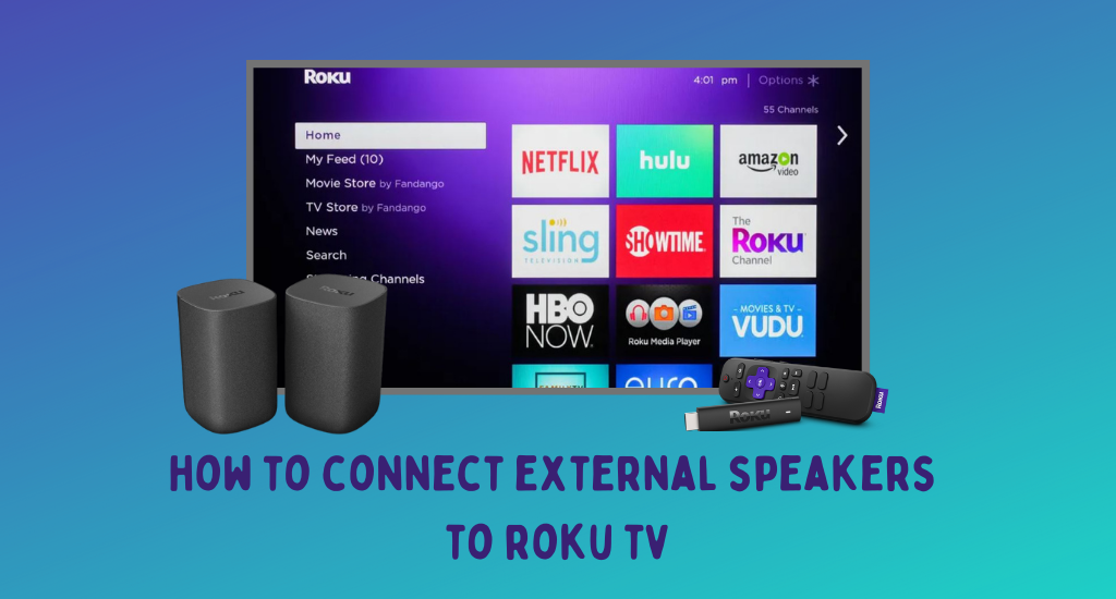 How to Connect External Speakers to Roku TV