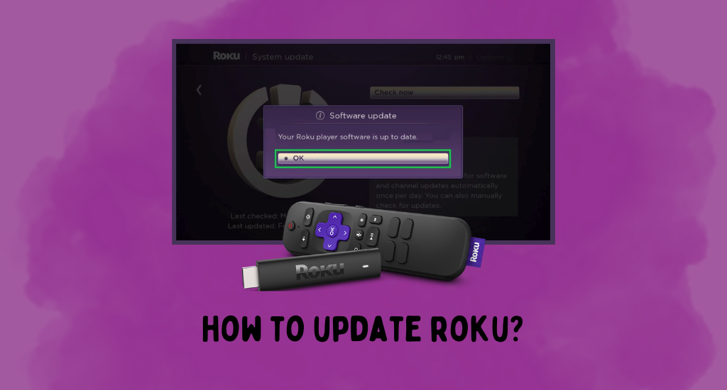 how to update Roku