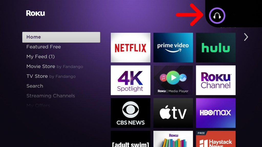 Private Listening On Roku