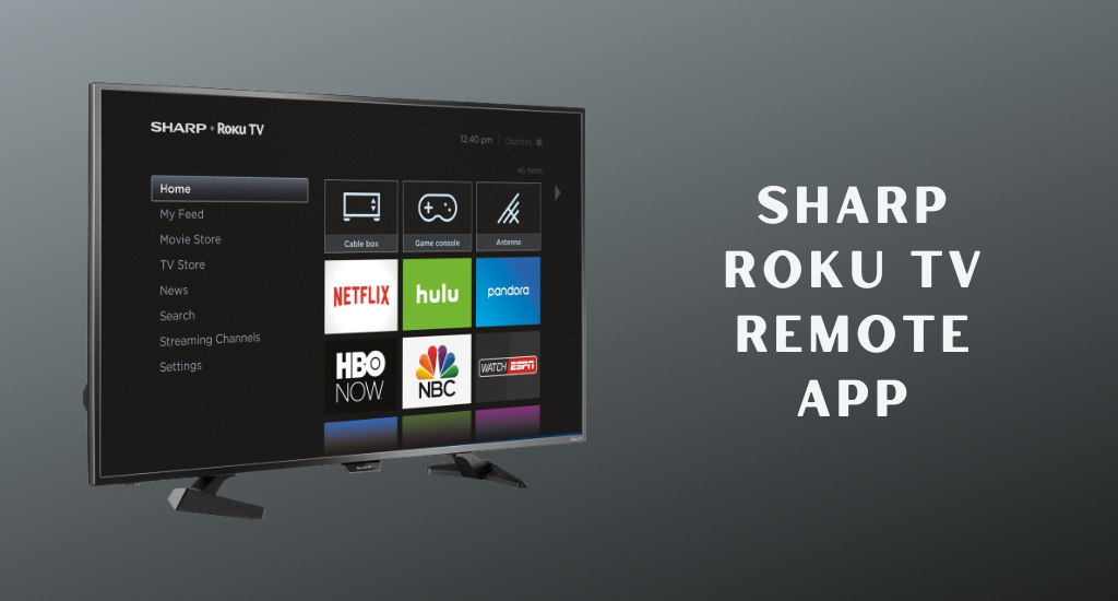 Sharp Roku TV Remote App