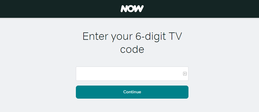 Activate Now TV on Roku