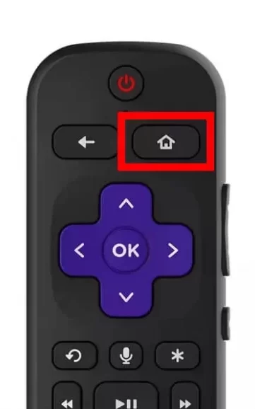 Click on the home button