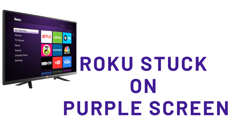 Roku-stuck-on-purple-screen