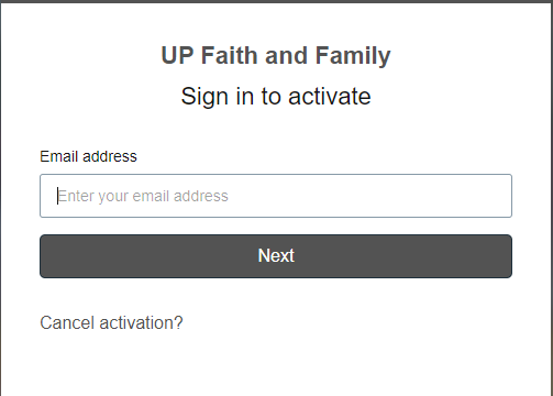 Activate UP Faith & Family - UPtv on Roku