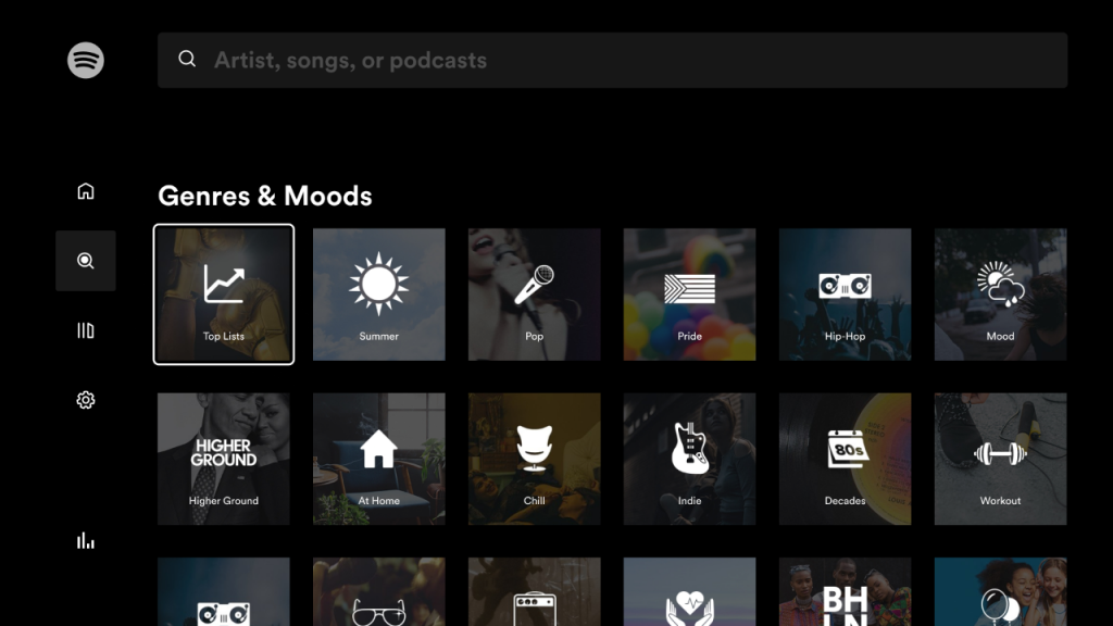Spotify Music- Alternative App for Nowhere TV