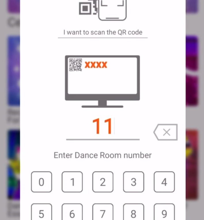 Scan QR code or Ener room number