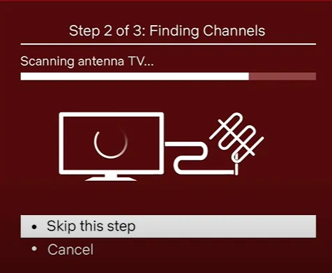 Skipping Channels button on Roku