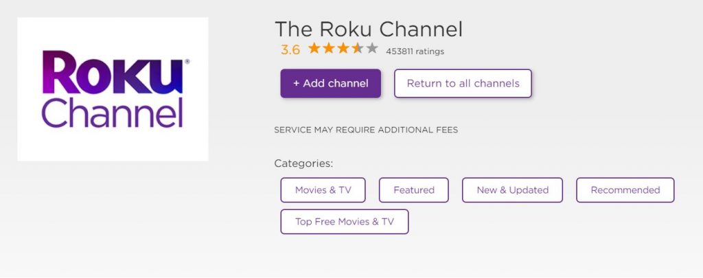 Click on the Add Channel button - Watch 2000 Mules on Roku