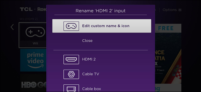 Rename HDMI ports