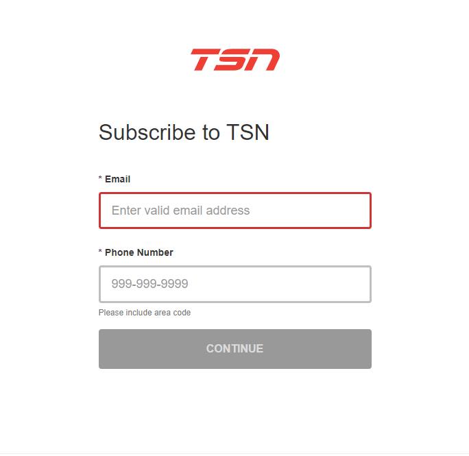 Subscribe to TSN