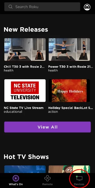 devices to get Vimeo on roku