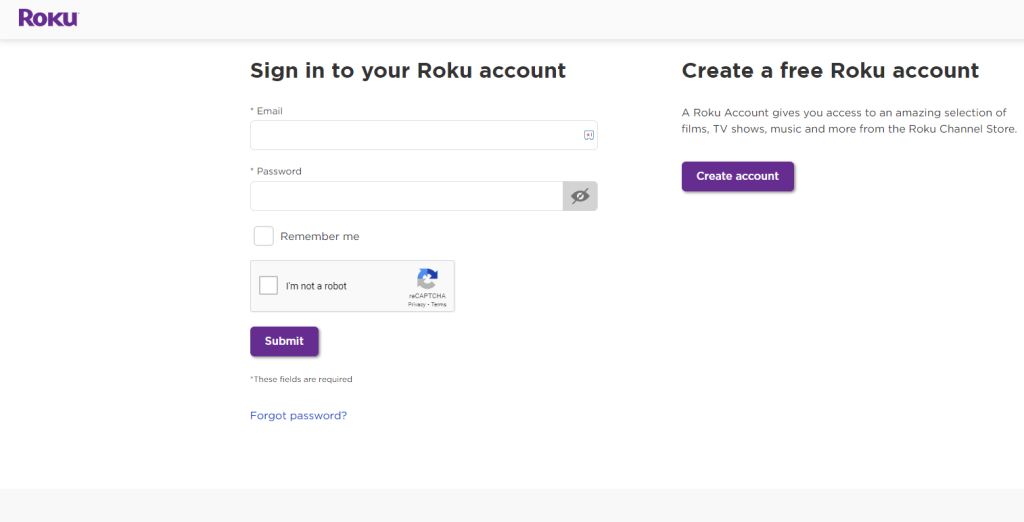 Sign in with your Roku account to stream BUZZR