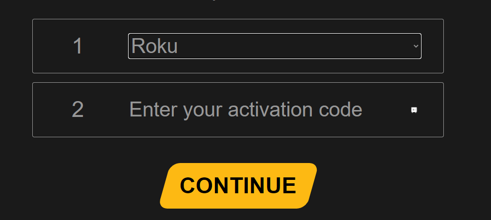 ENter the code to activate and watch Indycar on Roku using NBC Sports