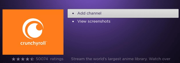 Install the app again to check whether Crunchyroll working on Roku or not
