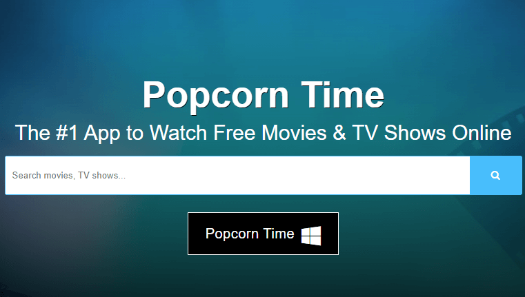 Watch popcorn Time on Roku using website