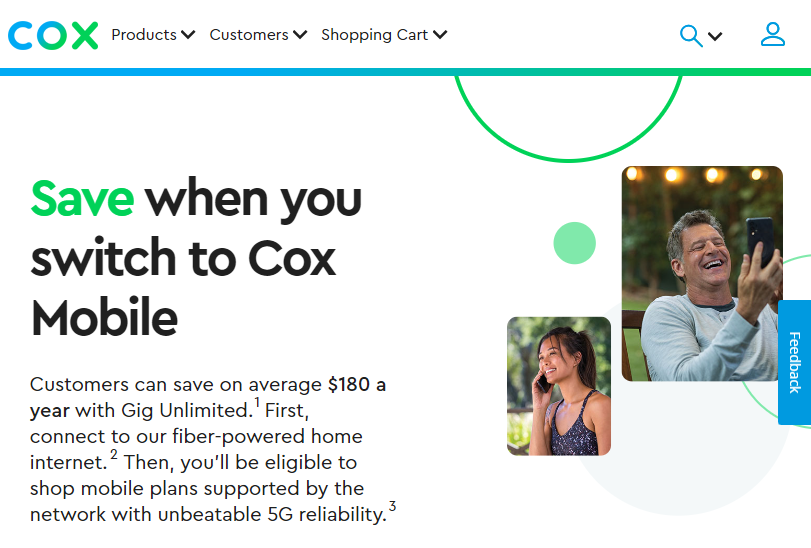 Cox Contour Website