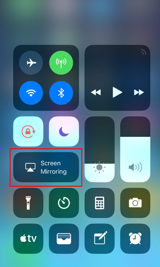 Screen Mirror Disney+ on Roku using iPhone