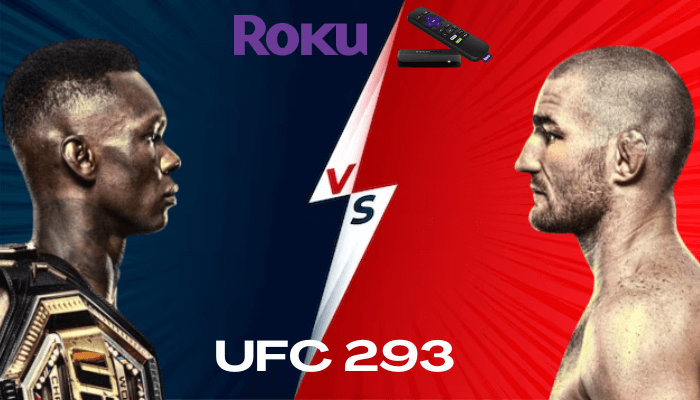 UFC 293 on Roku