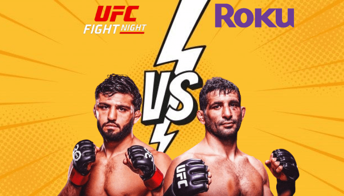 How to Watch UFC Fight Night on Roku [Dariush vs. Tsarukyan]